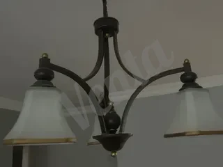 Փայե հնաոճ ջահ 16 մոմ