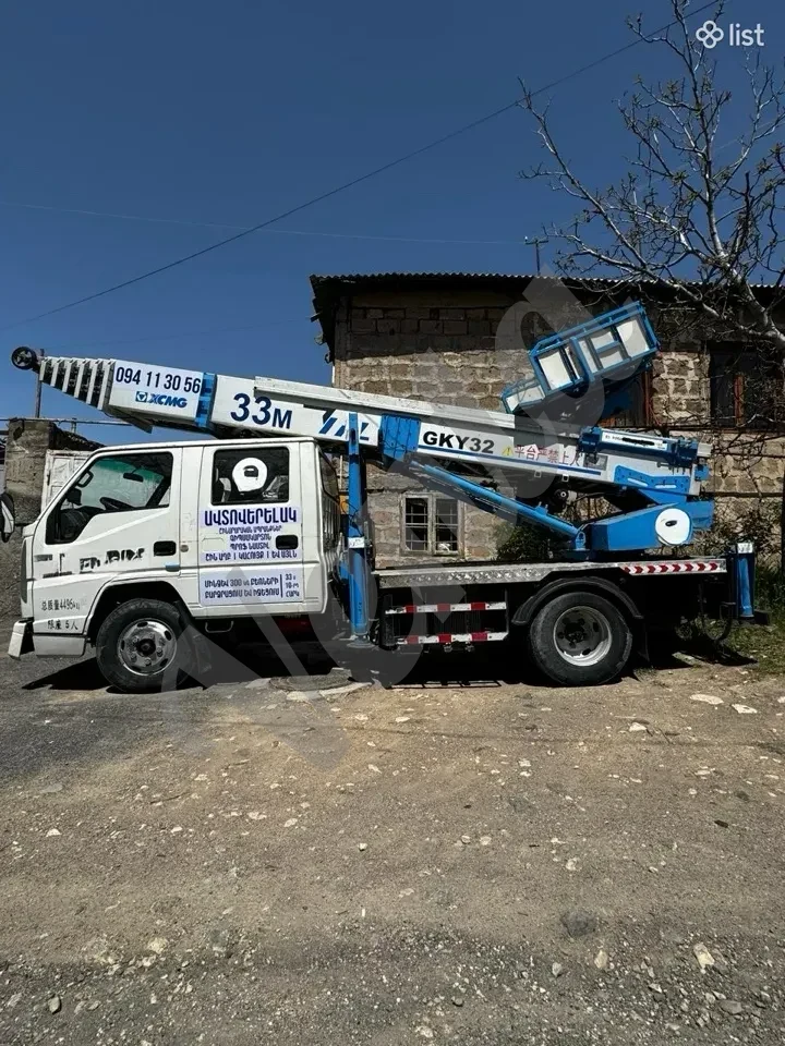 Ավտոլիֆտ (автолифт) ավտոամբարձիչ (автокран) ավտովիշկա (автовышка) բեռների բարձրացում և իջեցում մինչև 33 մ 10-րդ հարկ