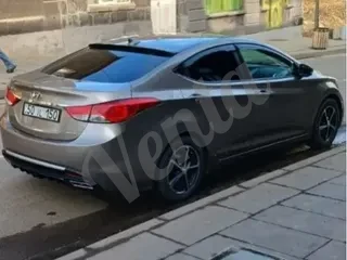 Hyundai Elantra, 2.0 л., 2021 г., синий