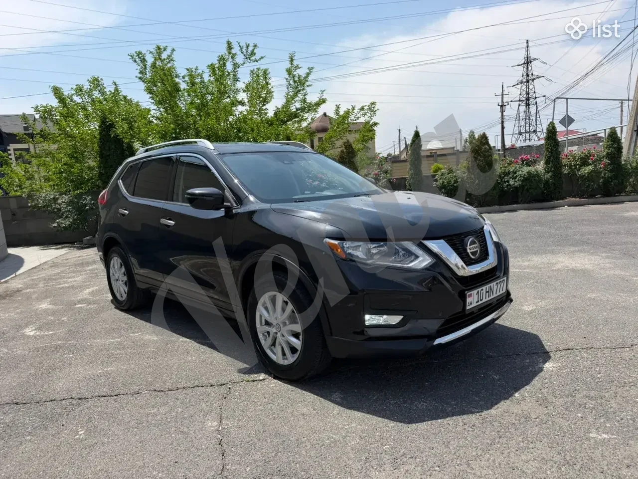 Nissan Rogue, 2.5 л., полный привод, 2020 г.