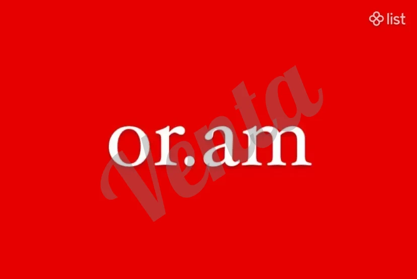 WWW. OR.AM Domain for sale